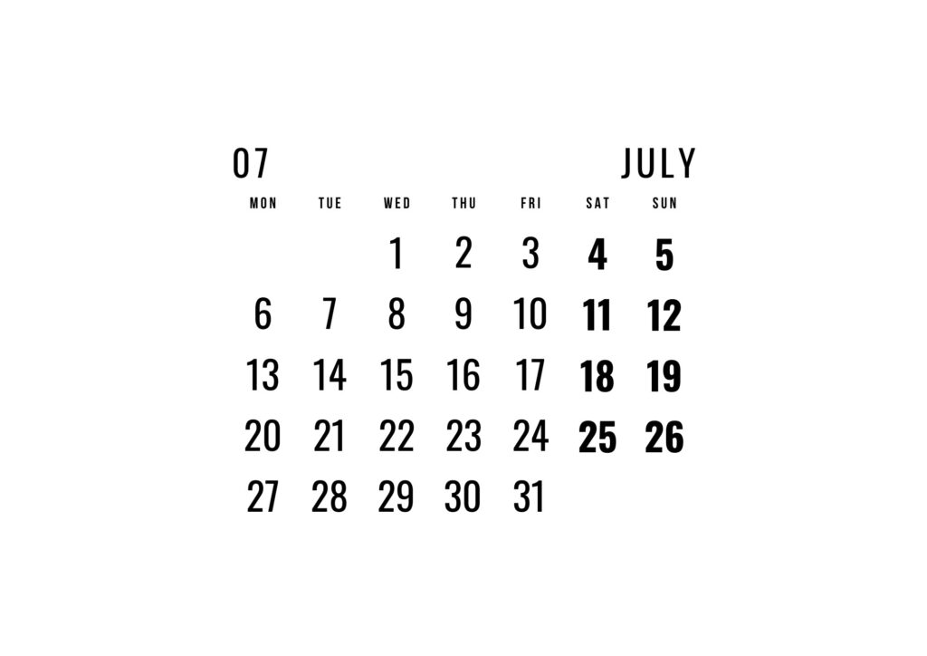 Calender 2026 Shape of Water